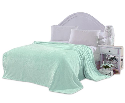 Mink fleece throw - mink, faux