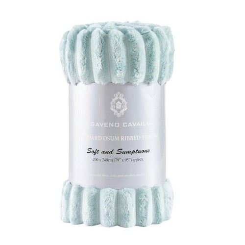 Ribbed throws fluffy - throws, fleece