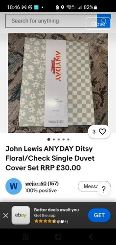 John lewis anyday floral - floral, duvet