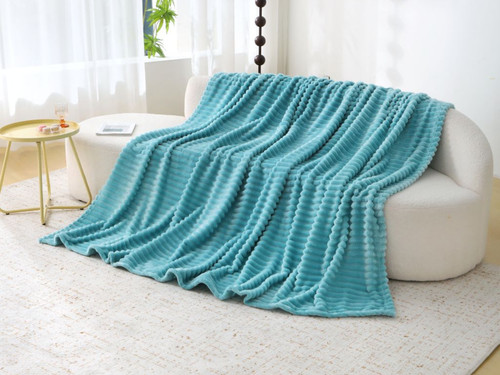 Large ribbed faux fur - large,