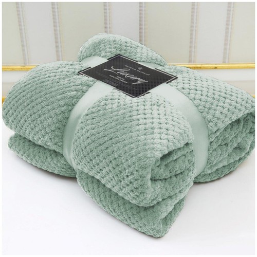 Luxury popcorn waffle blanket - luxury,